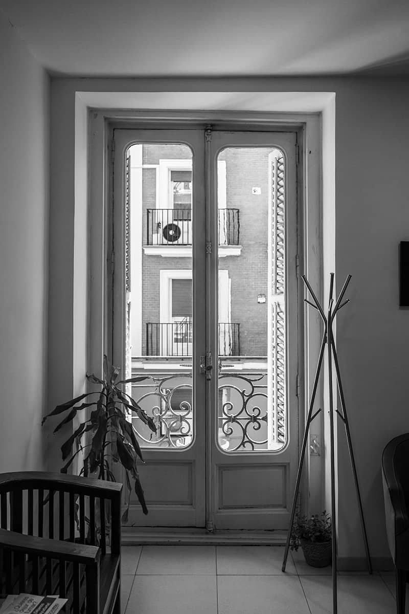 Ventana Blanco Negro